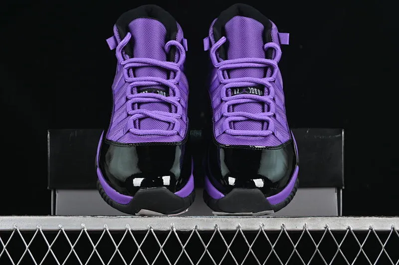 All categories Air Jordan Jordan series basketball shoes Air Jordan 11 Air Jordan 11 Retro AJ11 Joe 11 black and purple CT8012-500